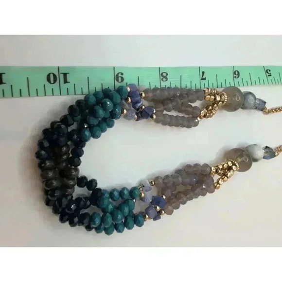 Avon Goldtone Multicolor Moroccan Nights Beaded Necklace - Picture 6 of 6